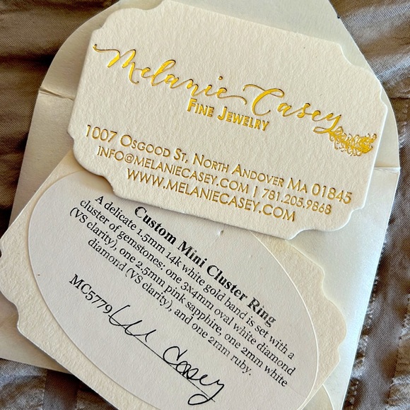 Custom Melanie Casey Mini Cluster Ring - Picture 3 of 4